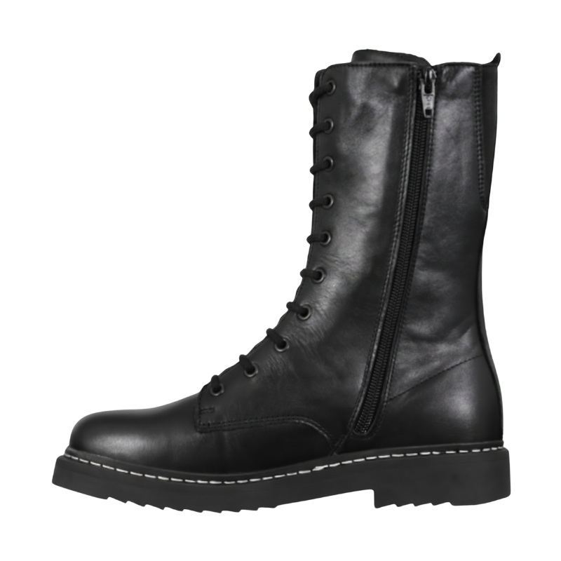New Feet bota de mujer alta - Negro
