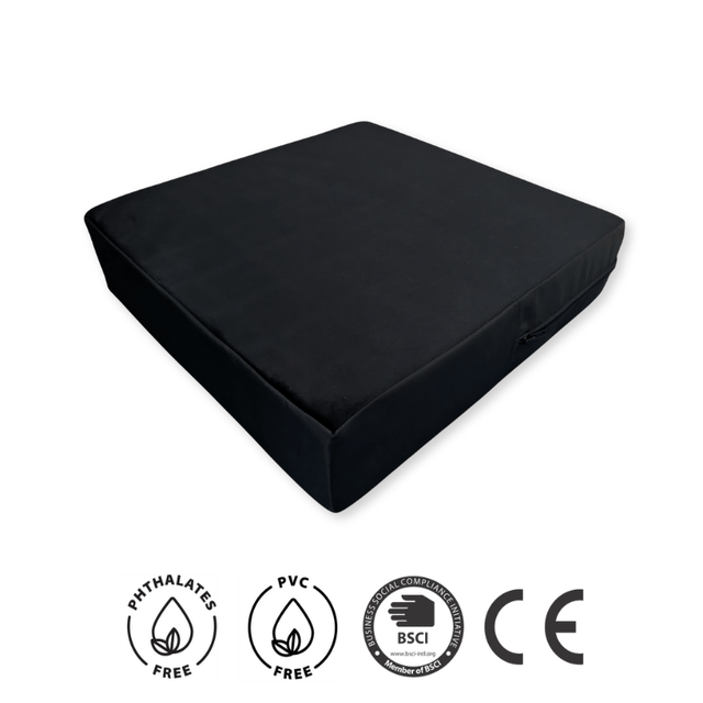 Aflastende siddepude - 43x43x6 cm
