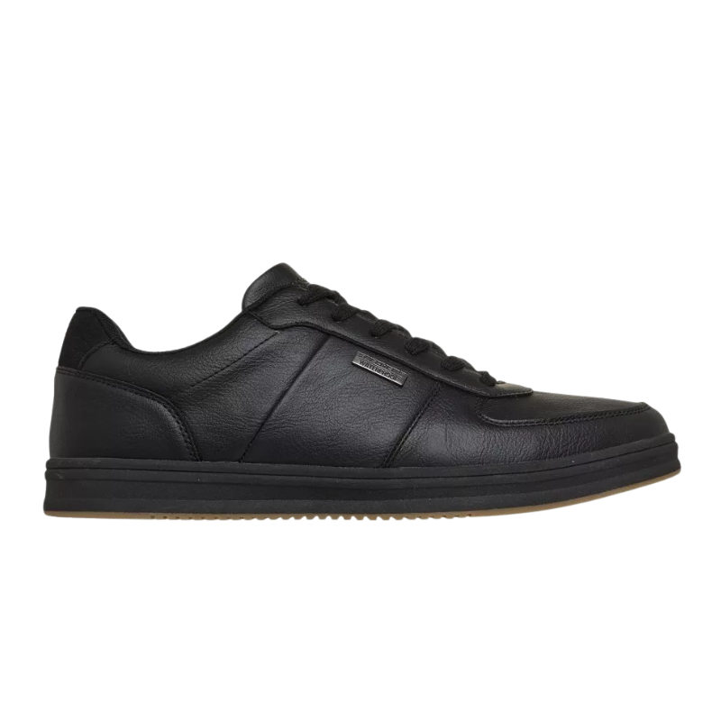 Zapatilla deportiva Skechers para hombre, repelente al agua - Negro