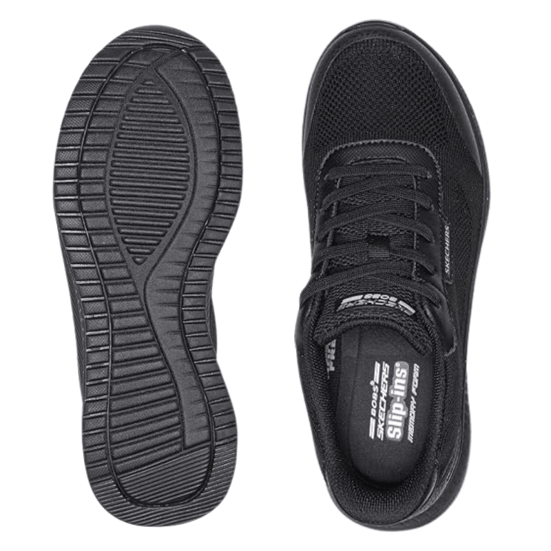 Skechers slip-in outdoor damesko - Sort