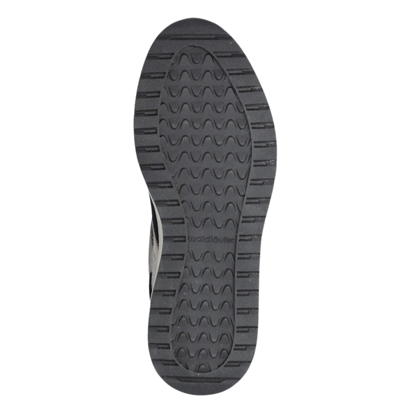 Zapatos nubuck de velour 'Jenna' en negro