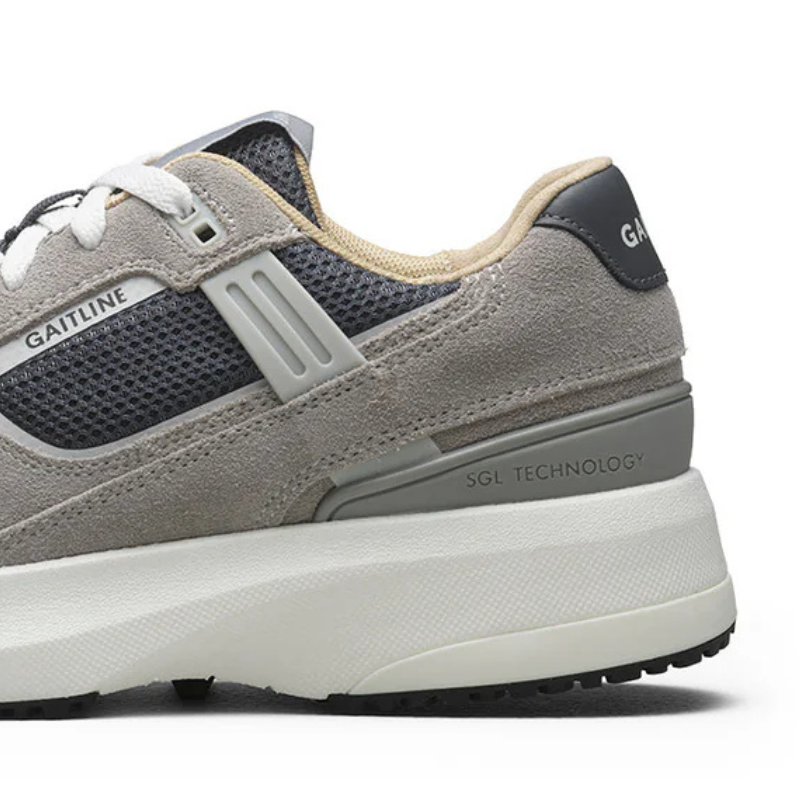 Gaitline Damesneaker en azul y blanco