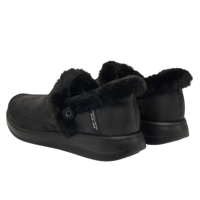 Skechers slip-in pantuflas para mujer - Negro