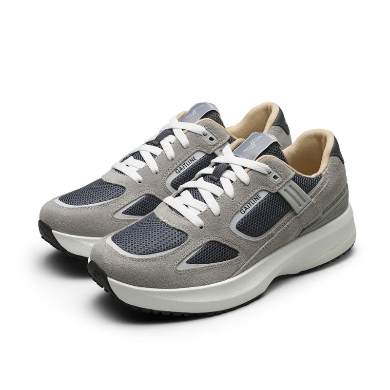 Gaitline Damesneaker en azul y blanco