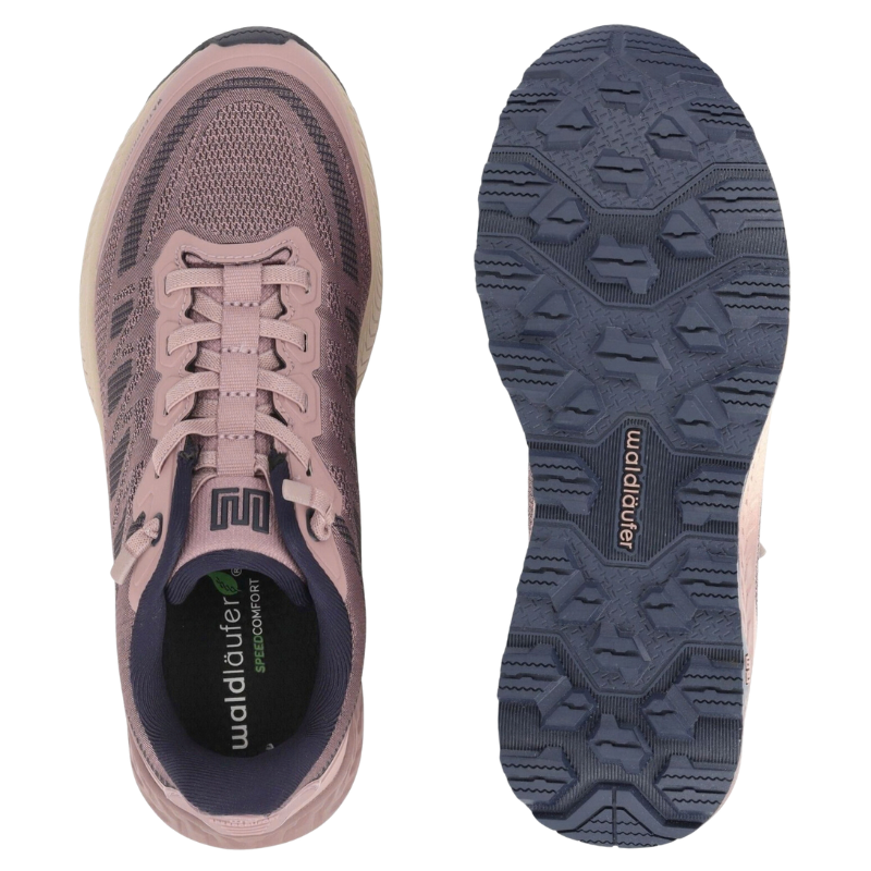 Waldläufer zapatilla deportiva impermeable para mujer - Rosa