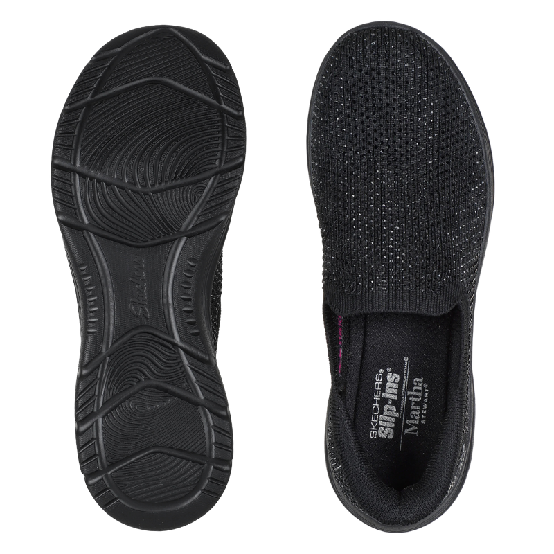 Skechers slip-in zapatos de mujer - Negro