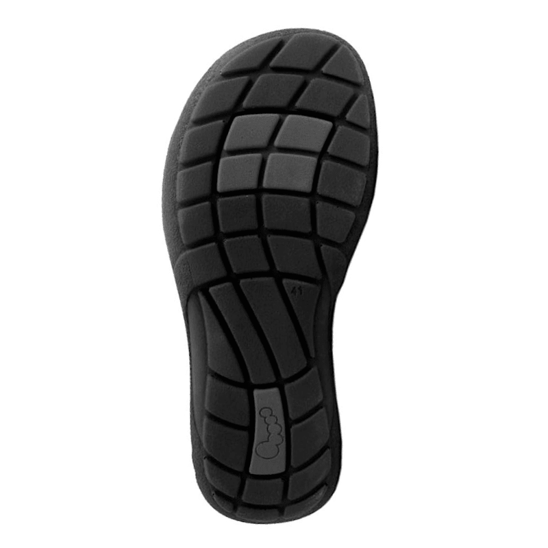 New Feet herresandal med hælkappe - Sort