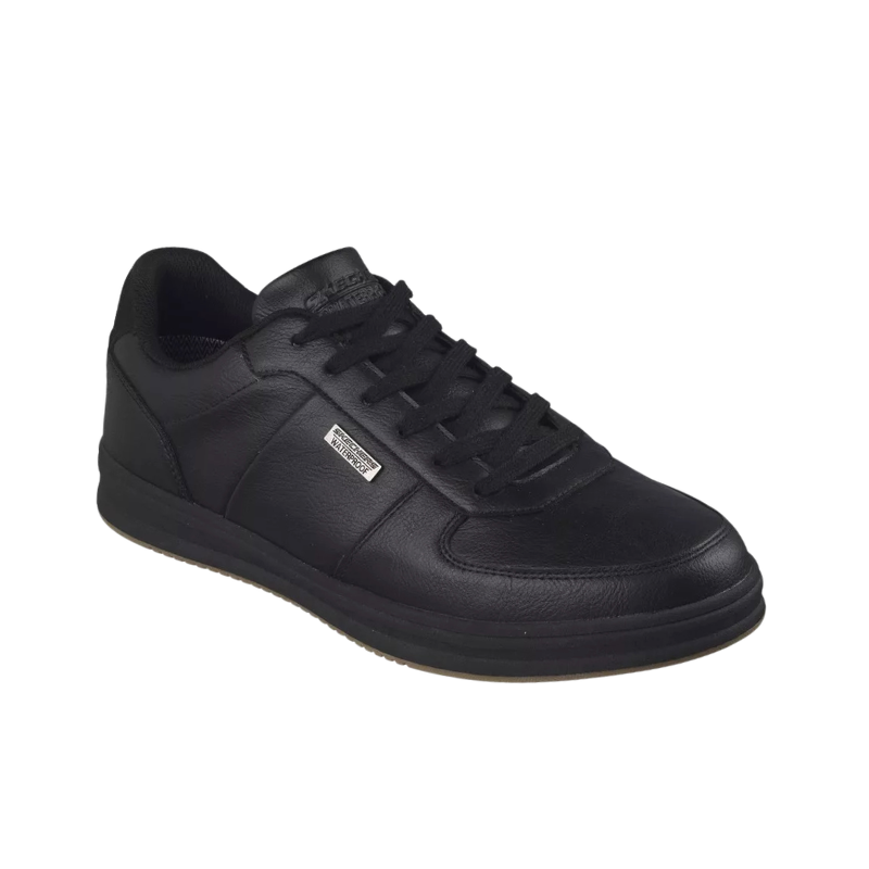 Zapatilla deportiva Skechers para hombre, repelente al agua - Negro