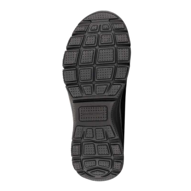 Skechers foret damestøvle - Sort