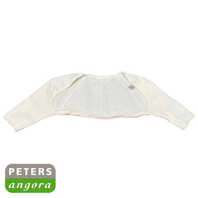 Skuldervarmer med angorauld