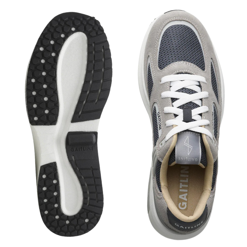 Gaitline Damesneaker en azul y blanco