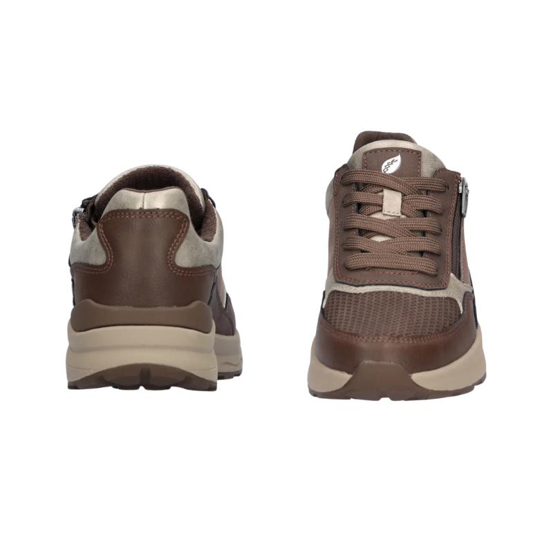 Waldläufer Outdoor sneaker para mujer - Marrón