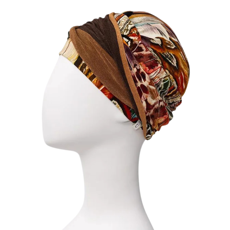 Turbante Shakti - Pluma tribal