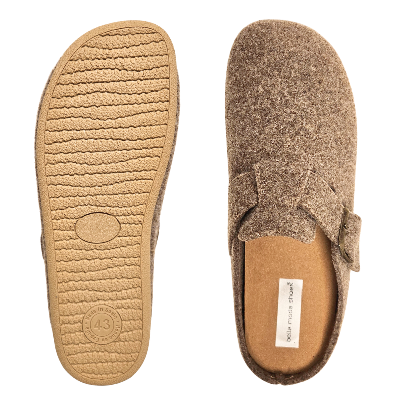 Bella Moda pantuflas de mujer - Beige