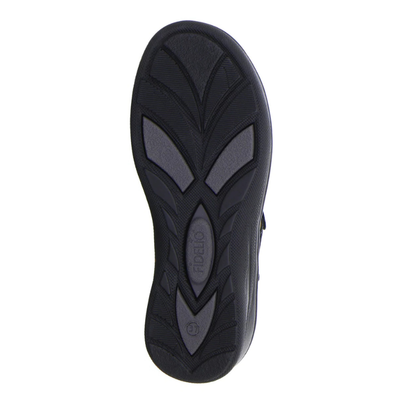 Fidelio zapatos 496016-60 Negro Nappa/kombi