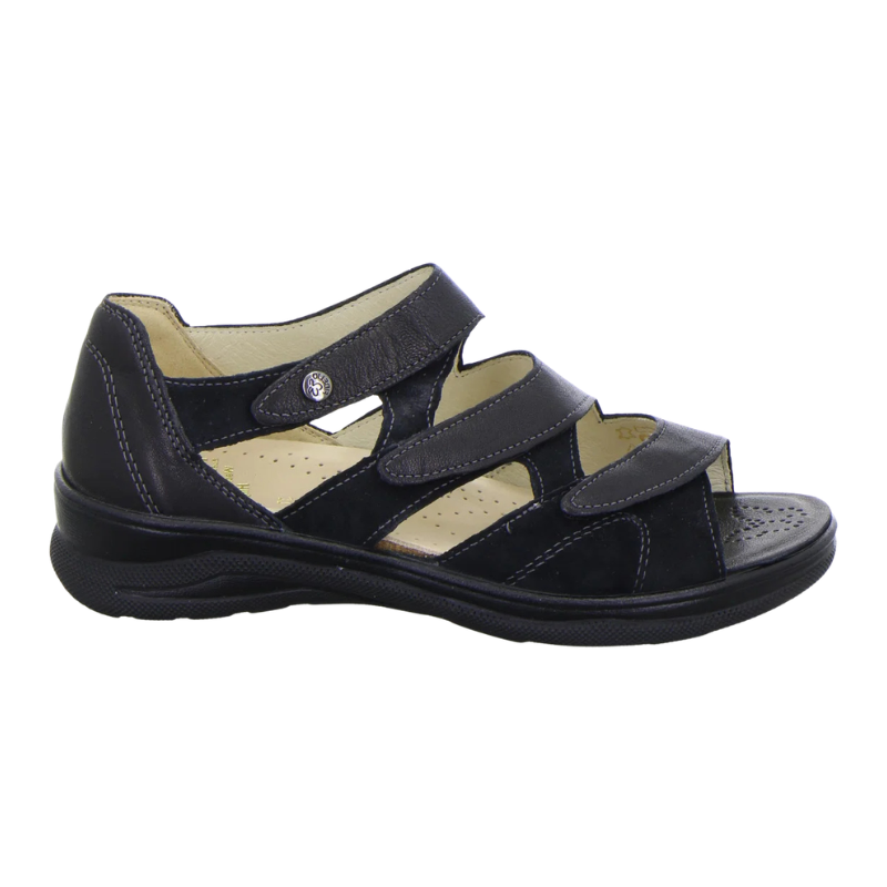 Fidelio zapatos 496016-60 Negro Nappa/kombi