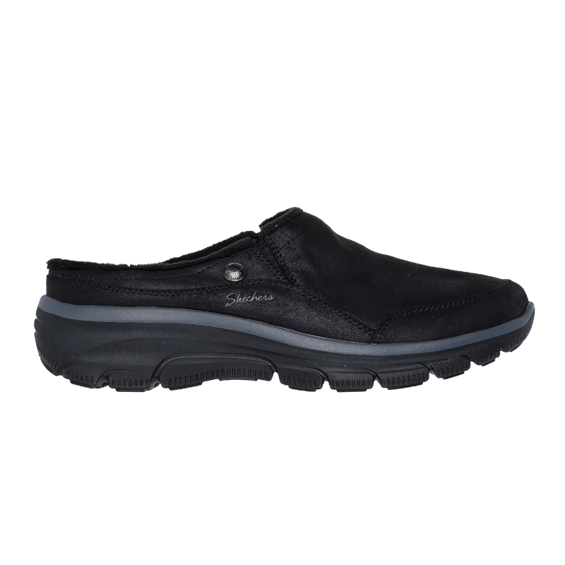 Skechers dameslippers - Sort
