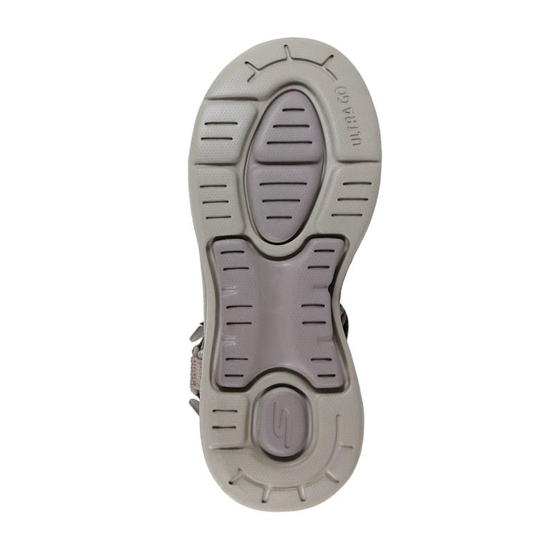 Skechers trekkingsandal - Grå, - Seniorshop