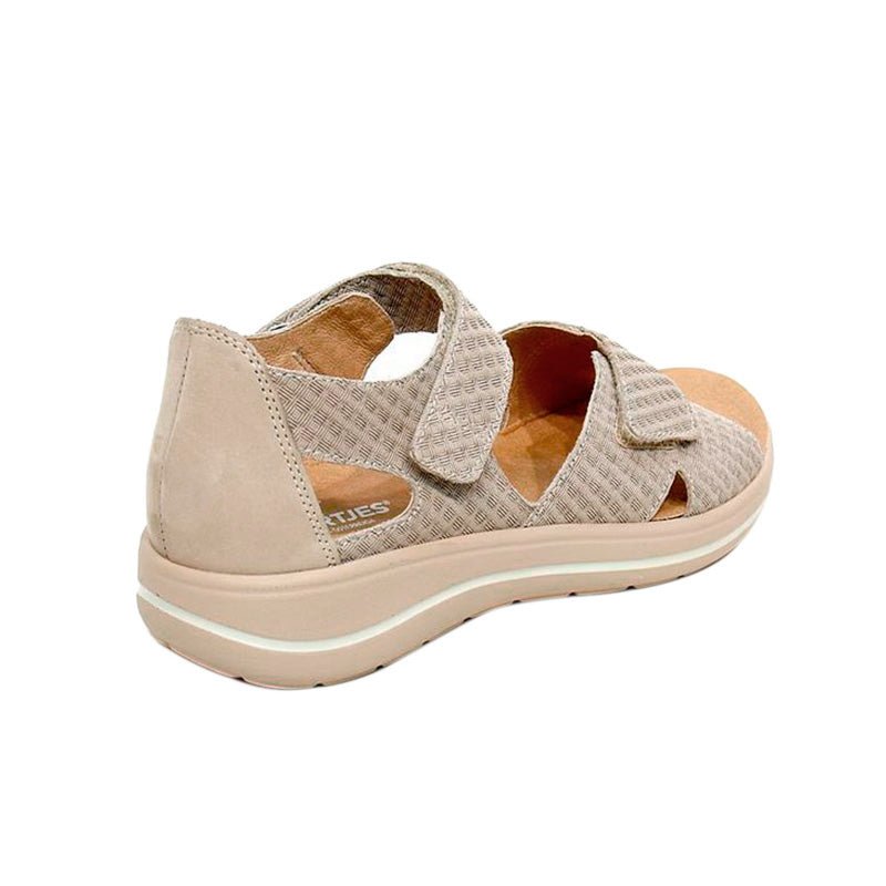 Hartjes damesandal med hælkappe - Sand