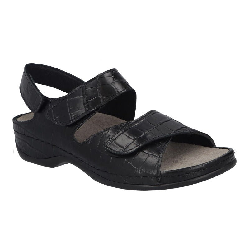 Berkemann damesandal - Sort - Seniorshop