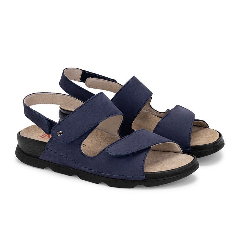 Berkemann damesandal - Mørkeblå - Seniorshop