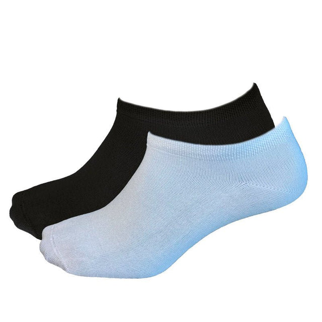 Low cut diabetesstrømper med bambus - Seniorshop