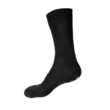 Skridsikre diabetesstrømper - Sort - Seniorshop
