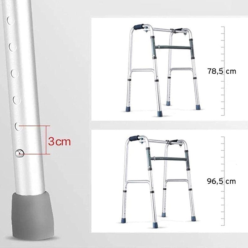 Sammenklappelig gangstativ - Seniorshop