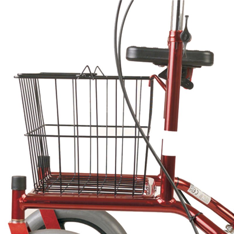 Carl Oscar rollator - med massive hjul - Seniorshop