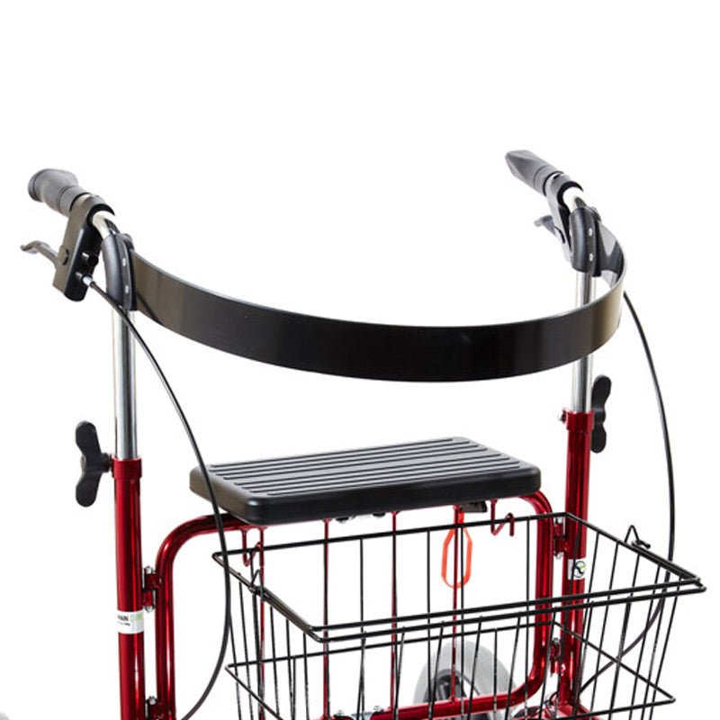 Carl Oscar rollator - med massive hjul - Seniorshop