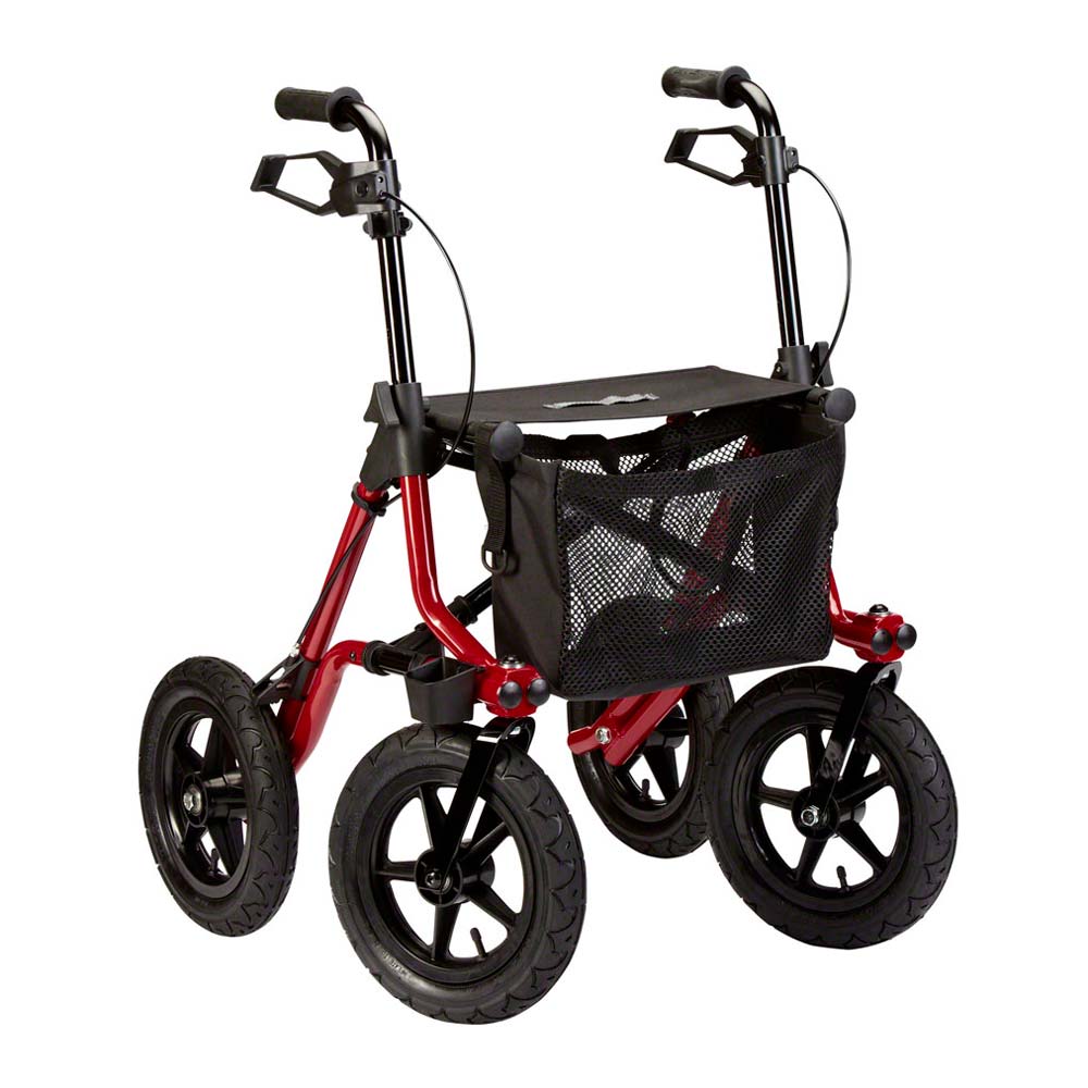 Taima XC rollator - med store luftfyldte hjul - Seniorshop