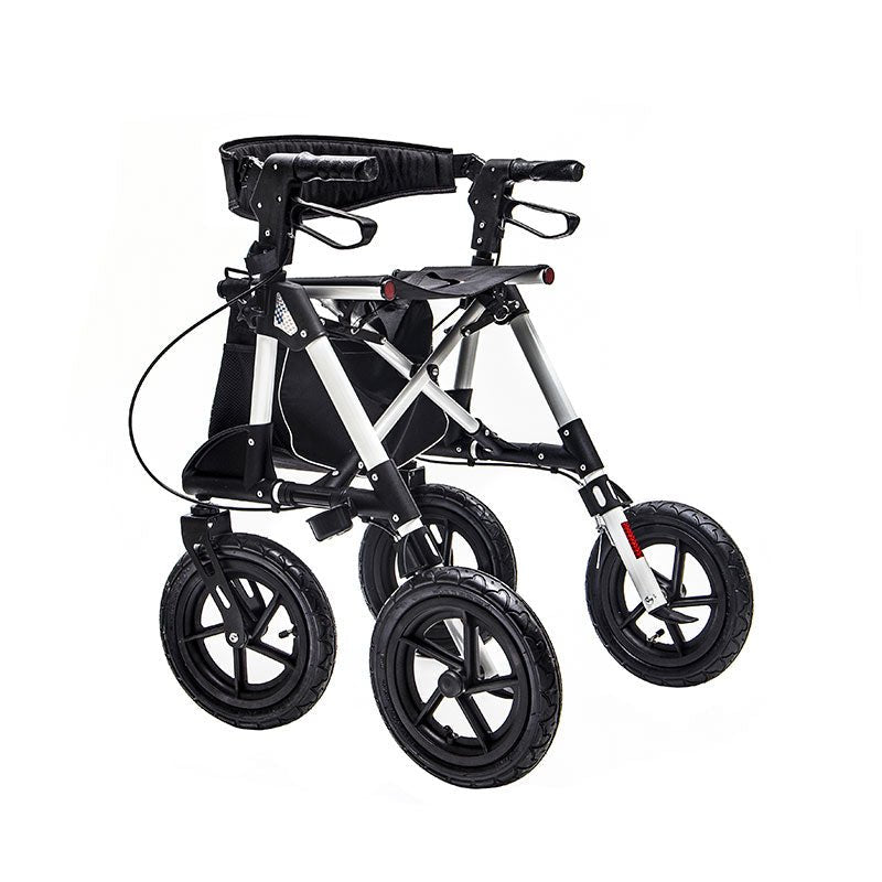 Mego Rollator - Lys grå - Seniorshop