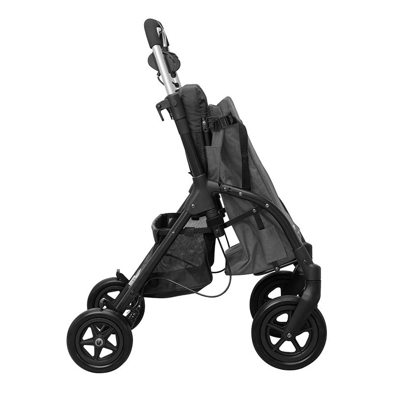 R05 indkøbsvogn med sæde - Grøn - Seniorshop