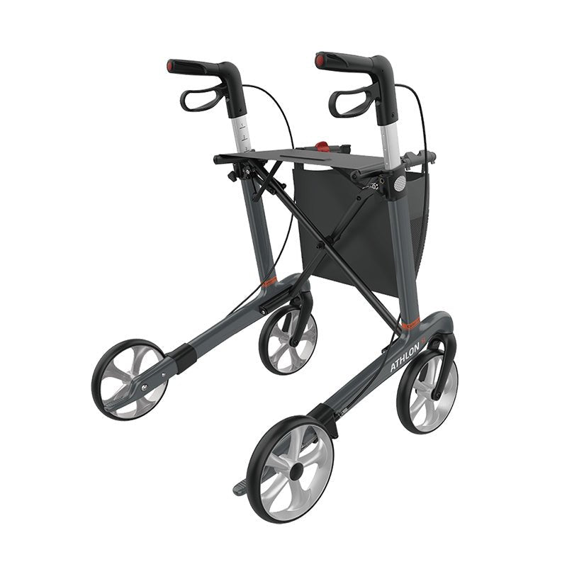 Athlon SL rollator *Str. large* - Grå - Seniorshop