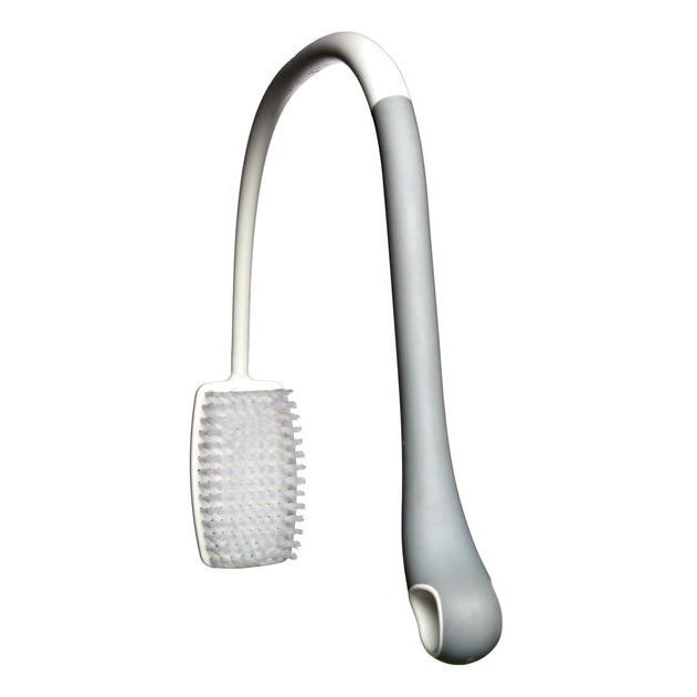 Badebørste med langt buet skaft - Seniorshop