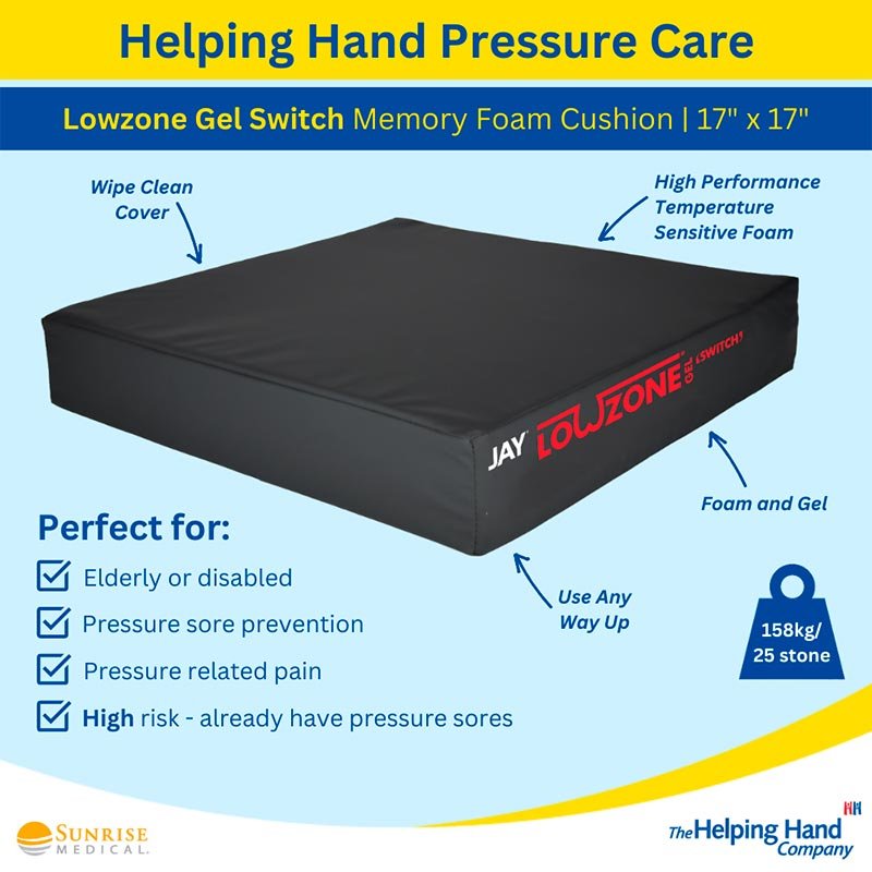 LowZone Gel Switch siddepude - Seniorshop