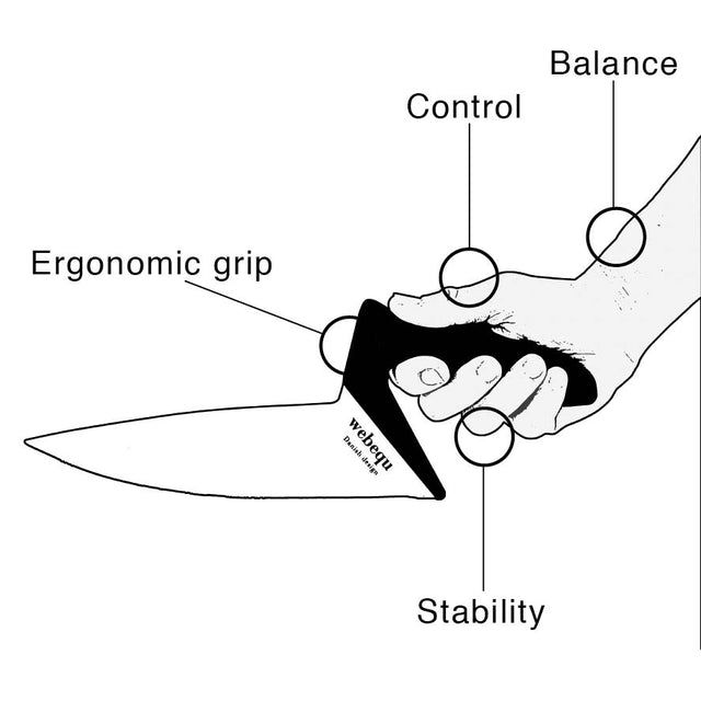 Ergonomisk køkkenkniv - Webequ - Seniorshop