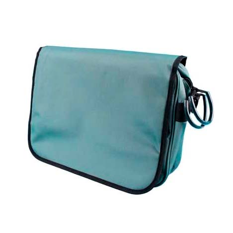 Skuldertaske med lynlås til kørestol og rollator - Seniorshop