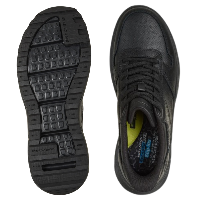 Skechers slip-in sneaker para hombre - Negro