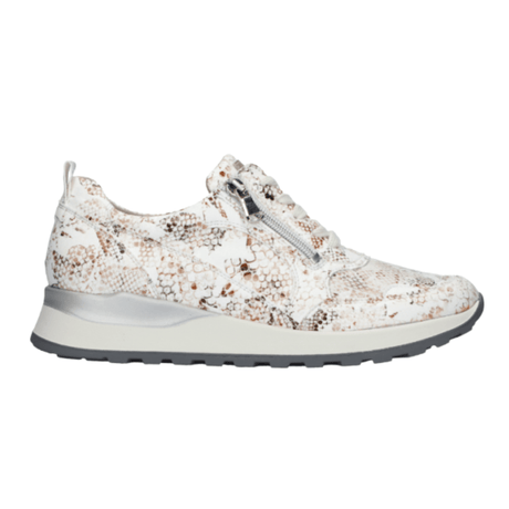 Waldläufer lys damesneaker - Snake