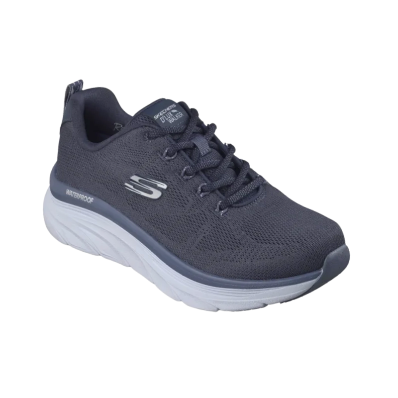 Skechers zapatilla impermeable para mujer - Azul polvo