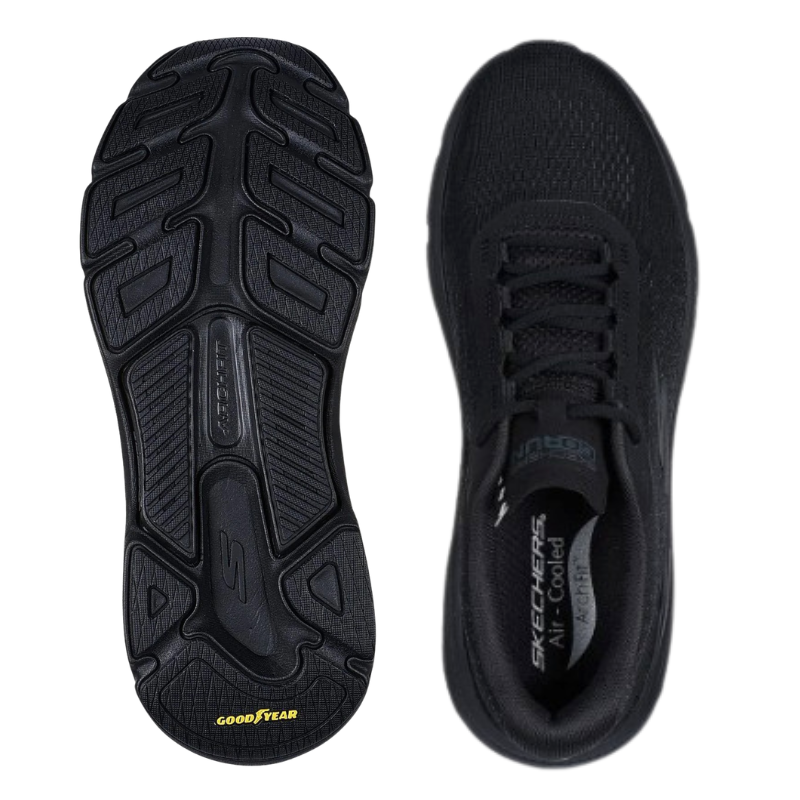 Skechers zapatilla deportiva para hombre estable - Negro