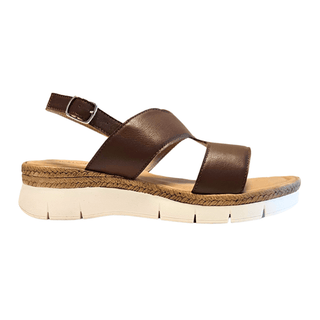 Relaxshoe damesandal - Brun