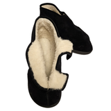 Extro Style zapato terapéutico con forro de lana - Negro