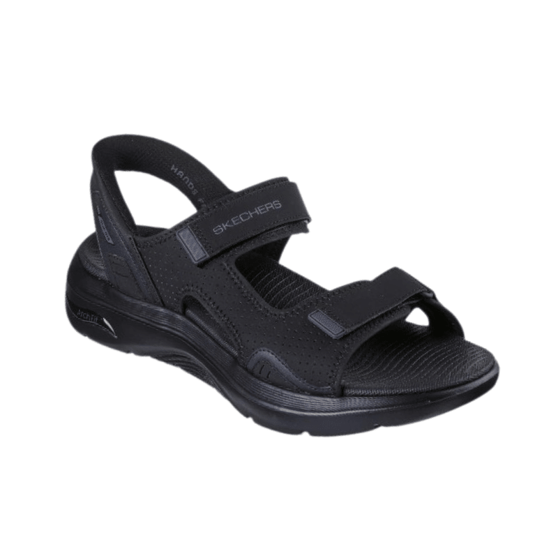Skechers slip - in herresandal - Sort
