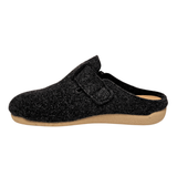Bella Moda zapatillas de casa para mujer - Antracita