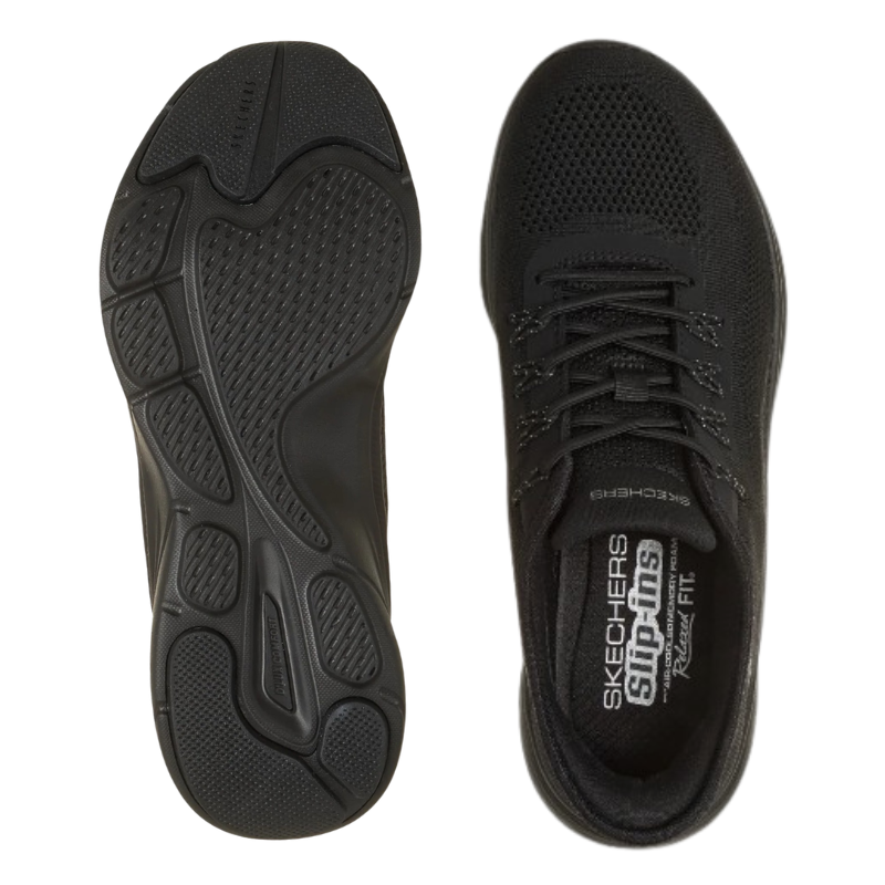 Skechers slip-in zapatilla de mujer - Negro