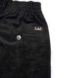 Murk pantalón de terciopelo negro