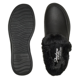 Skechers slip-in pantuflas para mujer - Negro