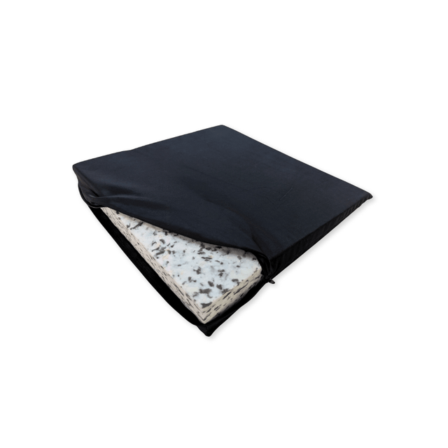 Skråpude med bomuldsbetræk - 6 cm